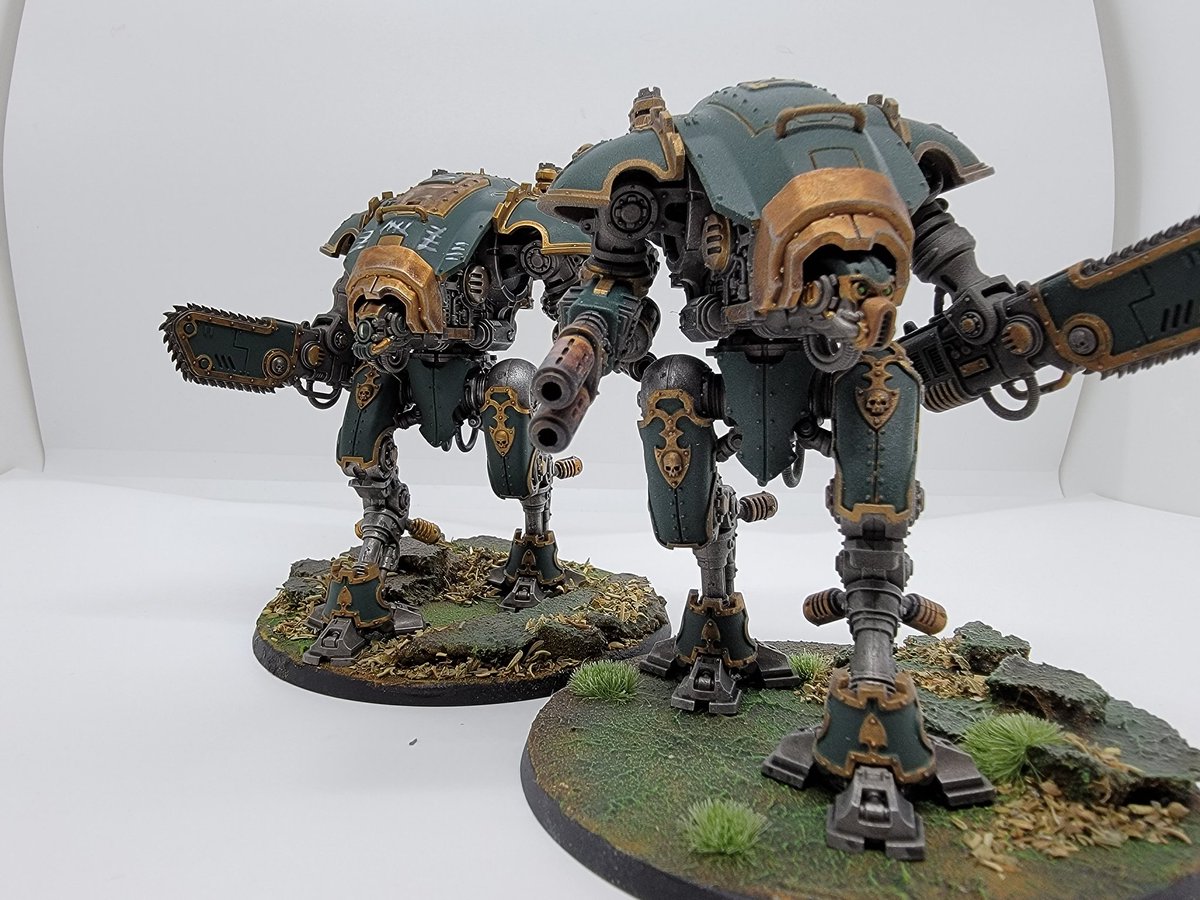 NatesPaints's tweet photo. The knights of House Dawnstag make their debut!

The Vermillion Cohort strides into battle! https://t.co/WEHyGDEo92