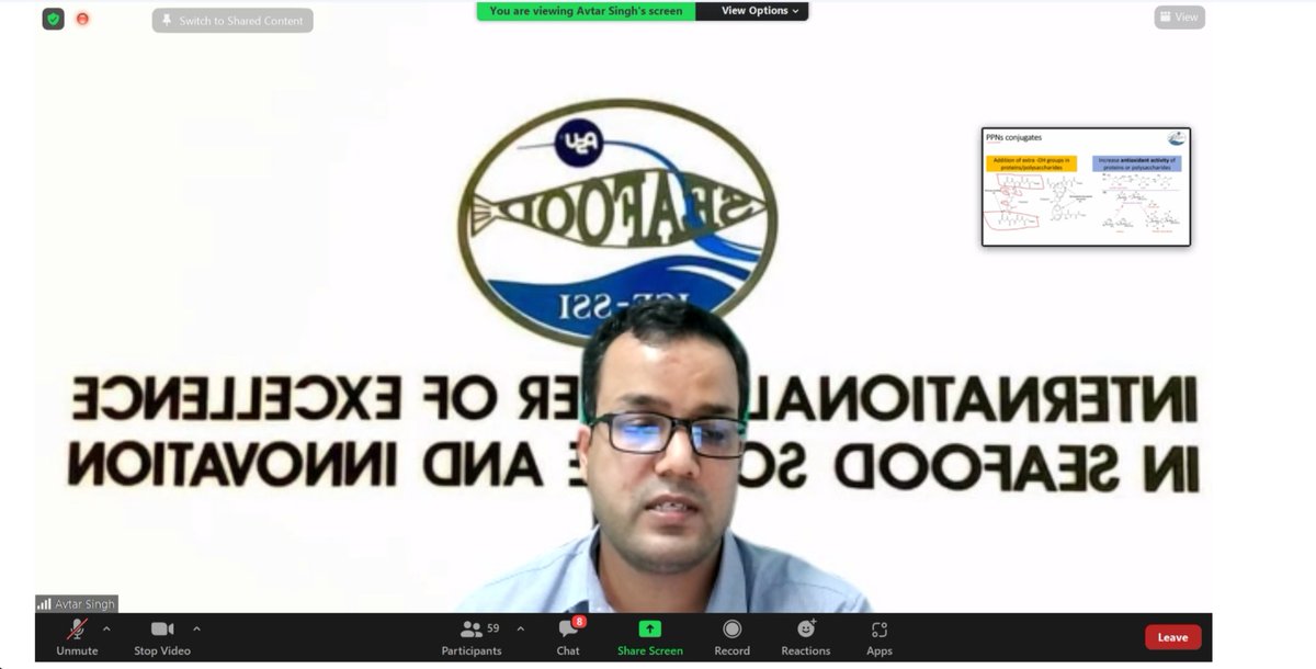 kmviic's tweet photo. KMV IIC in collaboration with Department of Botany organised International Webinar on "Plant Polyphenols: Use in Sea Food Preservation and Virtual Visit to Lab" on May 6, 2022. @mhrd_innovation @abhayjere @EduMinOfIndia @DwivediAtima @rashmi_3a https://t.co/XM0nvWyS24