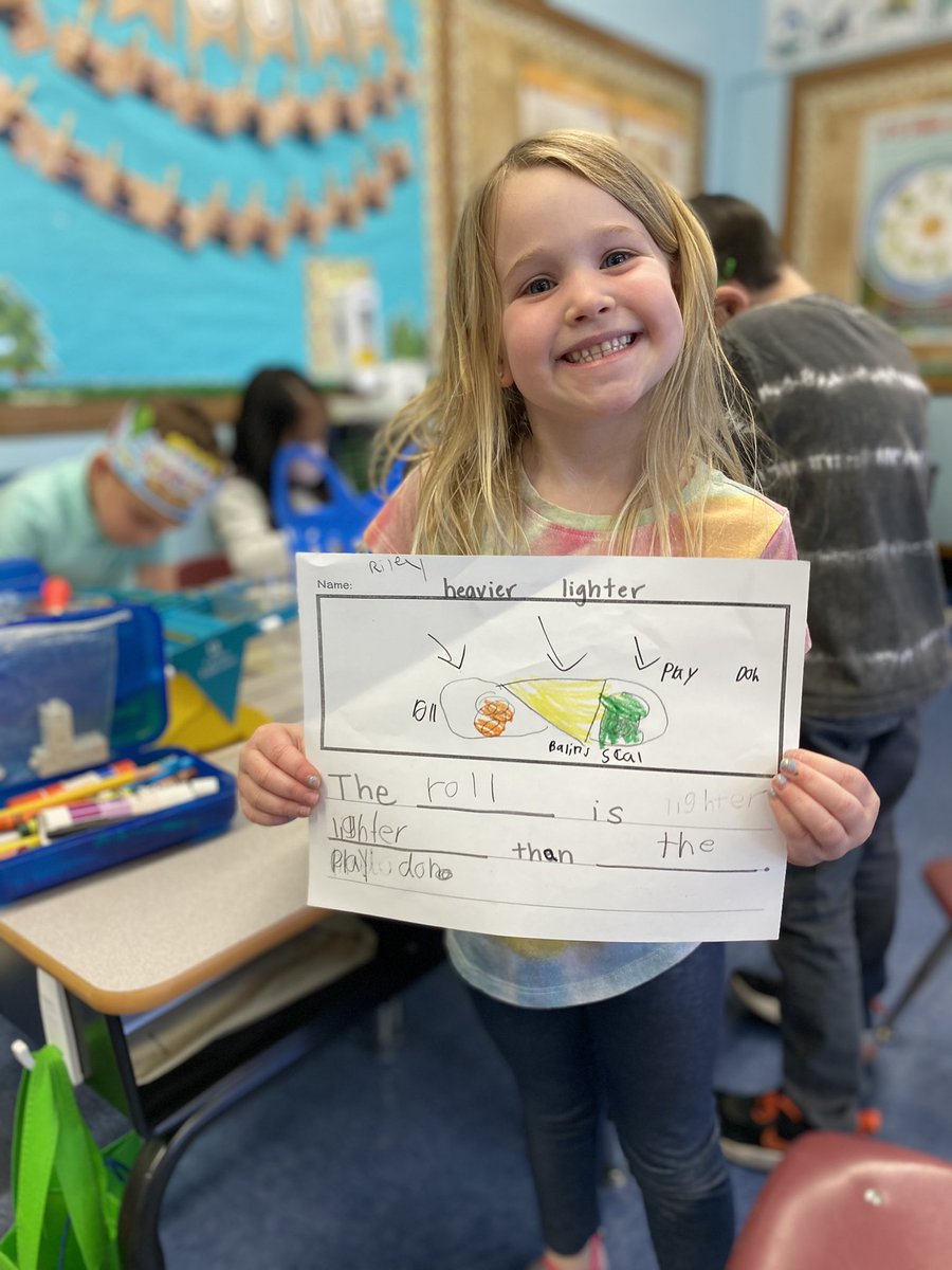 bethbarbakoff's tweet photo. This week in Math Workshop we are learning all about measurement! 📏⚖️ #campkindergarten @deemartellucci @OSchoolsPR https://t.co/0ZFDieTUD9