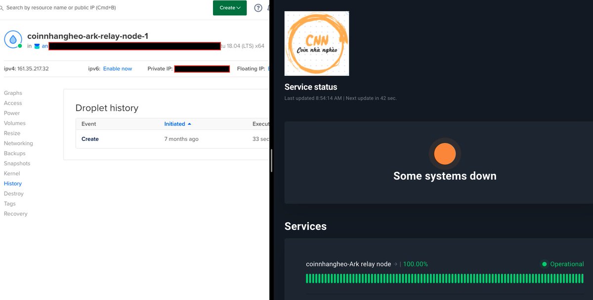 anhlando2's tweet photo. 7 months running @ArkEcosystem relay node, 100% uptime, and still running til the end of time 🤣
Thanks @arktoshidotcom for all the guidance to set up this relay node.
@ArkEcosystem will prevail 🔥🚀🔺
#ark #arkecosystem #relaynode #arkies https://t.co/7H87cR024p