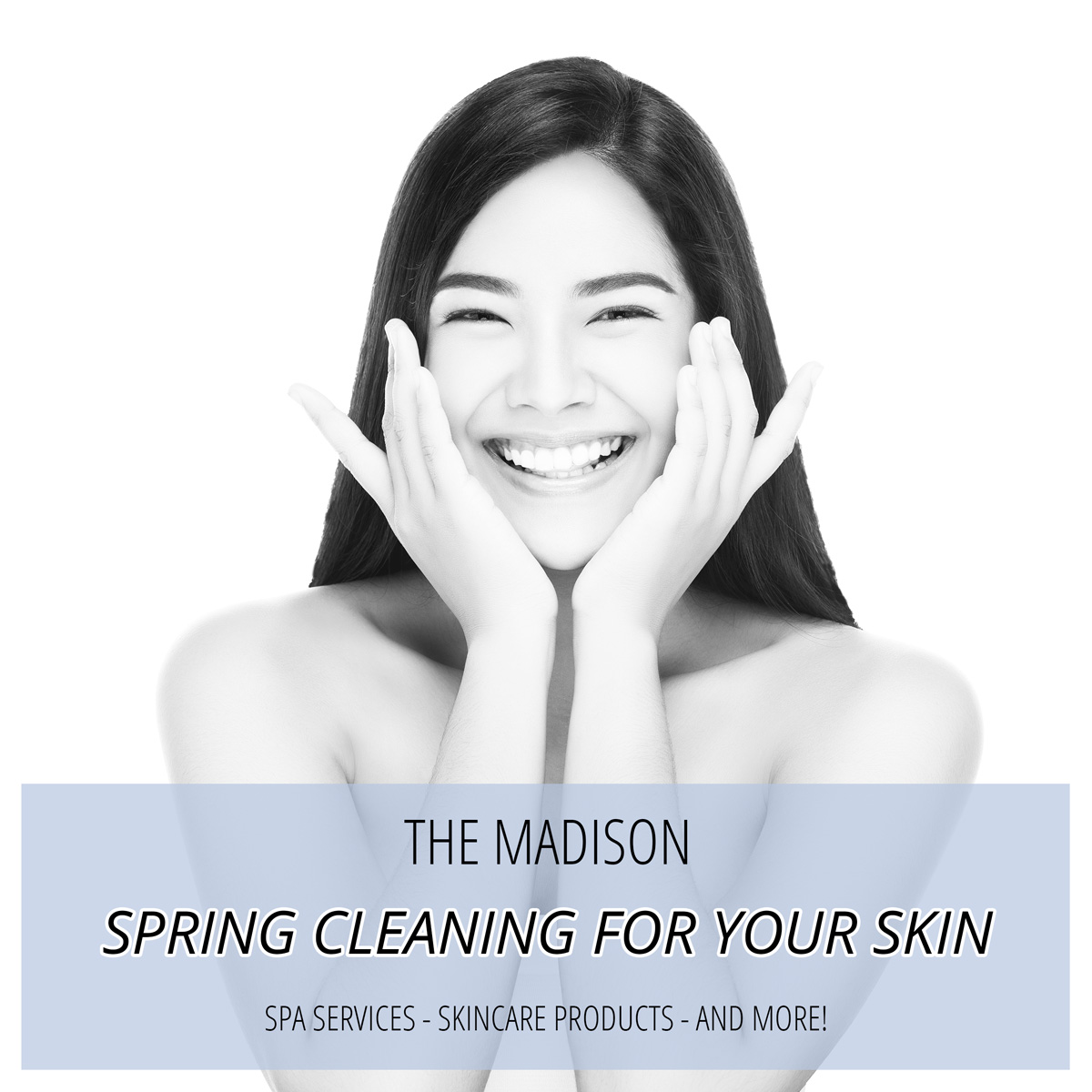 SpaAtTheMadison's tweet photo. Spring Clean Your Skin at The Madison. Stop by to discuss your needs with a skincare professional - https://t.co/B80T9W4UWM https://t.co/X0KzTyyR50