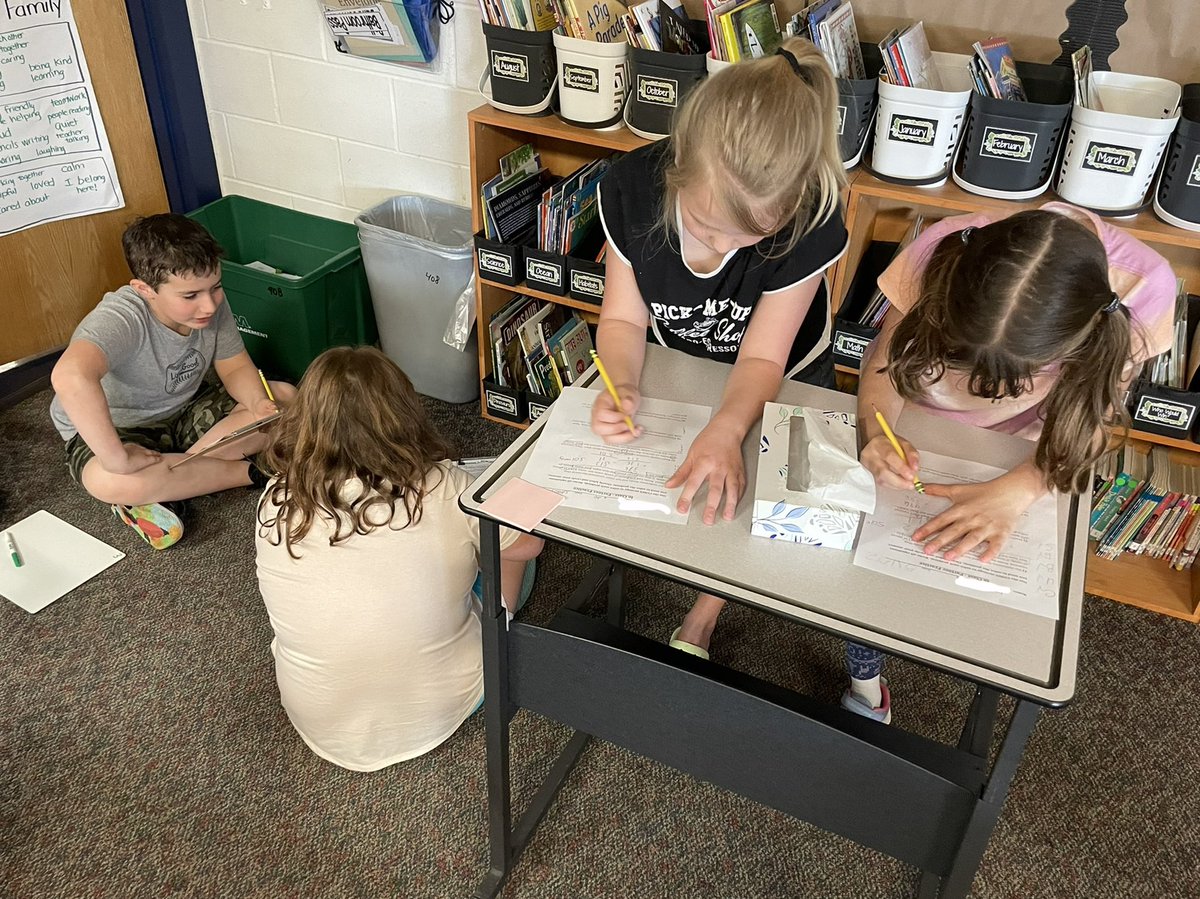 PVWollberg's tweet photo. Students took over the teaching role as they shared the strategies they used to solve multi-step word problems. After our expert explanations, we all practiced a few more word problems with our math partners. #pvlearns #oneD46 #3rdgrademath #studentexperts https://t.co/O1zAeQA2lO