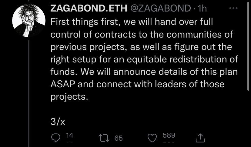 nftkollective's tweet photo. Creator of @AzukiOfficial apologizes and speaks out on his past projects.

Thoughts? 🤔 https://t.co/GABUnyHmx8