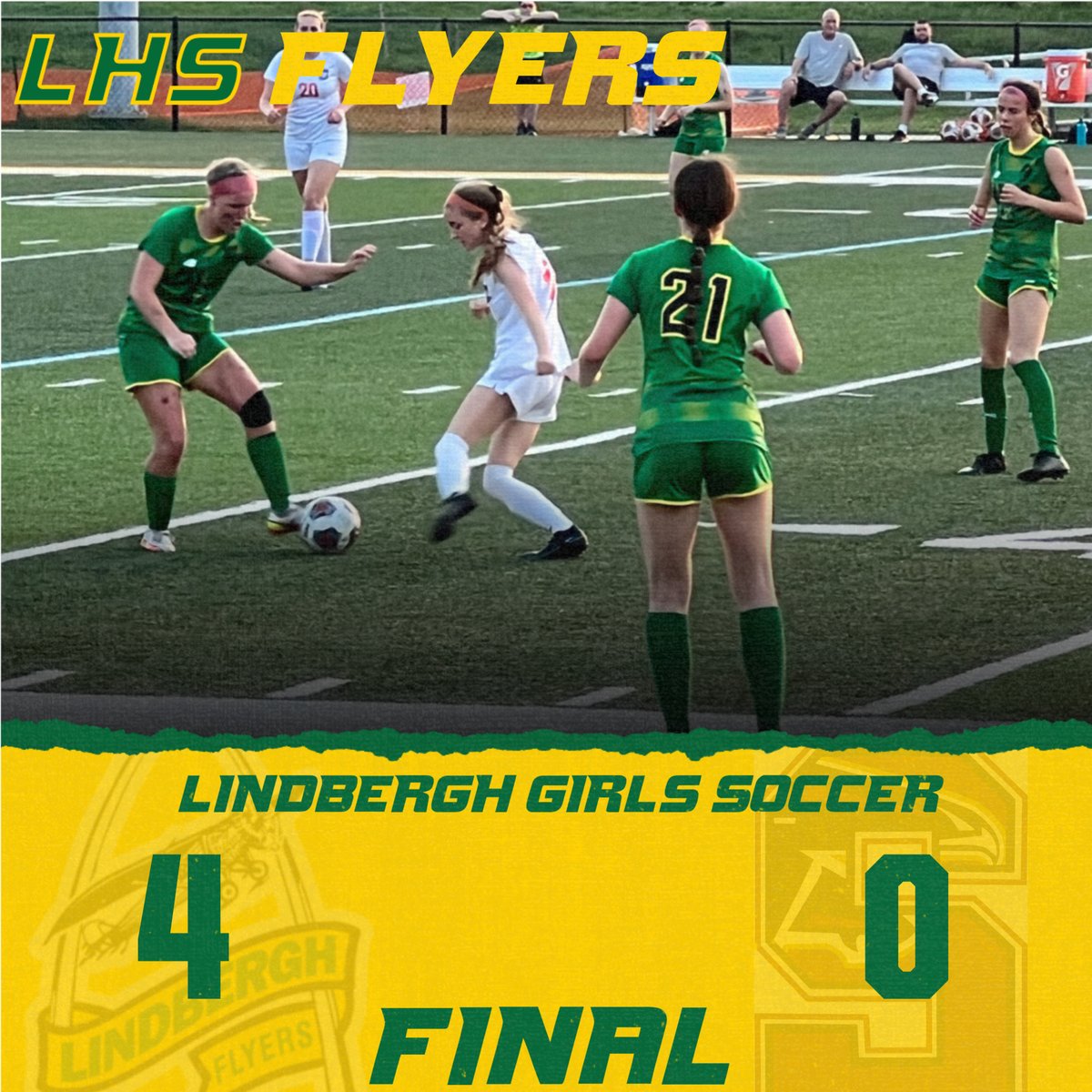 golhsflyers's tweet photo. That’s 6 in a row for the varsity girls team heading into districts. Senior Night win over Summit. https://t.co/iqxxKNvFqC