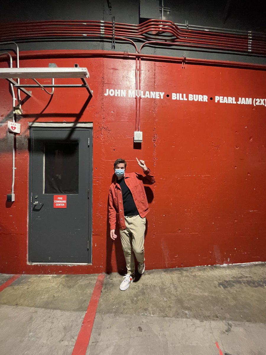 mulaney's tweet photo. And now on to Florida. Thursday Orlando. Friday and Saturday Hollywood. Sunday Tampa. https://t.co/q9NeR5eNJW