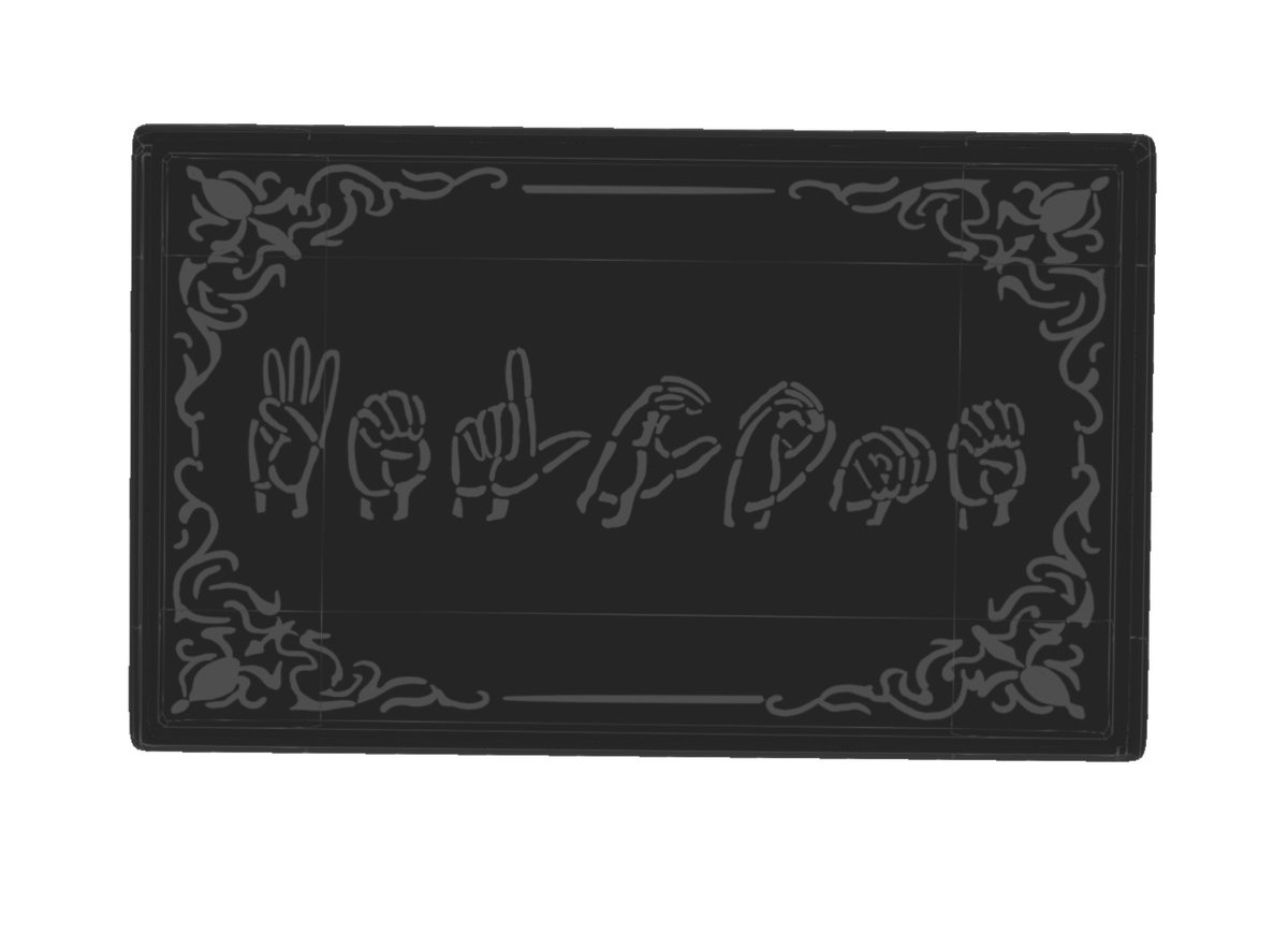 SignAnimation's tweet photo. What other doormat would Vivian and Harmony have? :)
#deaf #deafcommunity #3D #3dart #3dartist #HoH #deafartist #deafart #asl #animation #signinganimation #deaffilm #deafstories #3Danimation #hardofhearing #visualdevelopment https://t.co/IM8KrFHhpY
