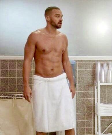 Jesse Williams Shirtless