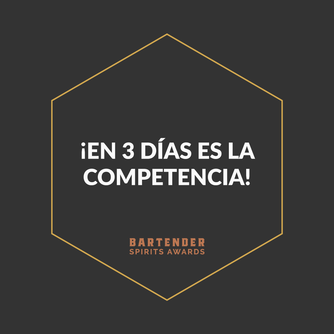 🕐¡Ya falta muy poco! Sigue a <a href="/BartenderAwards/">Bartender Spirits Awards</a> para enterarte de todos los detalles.