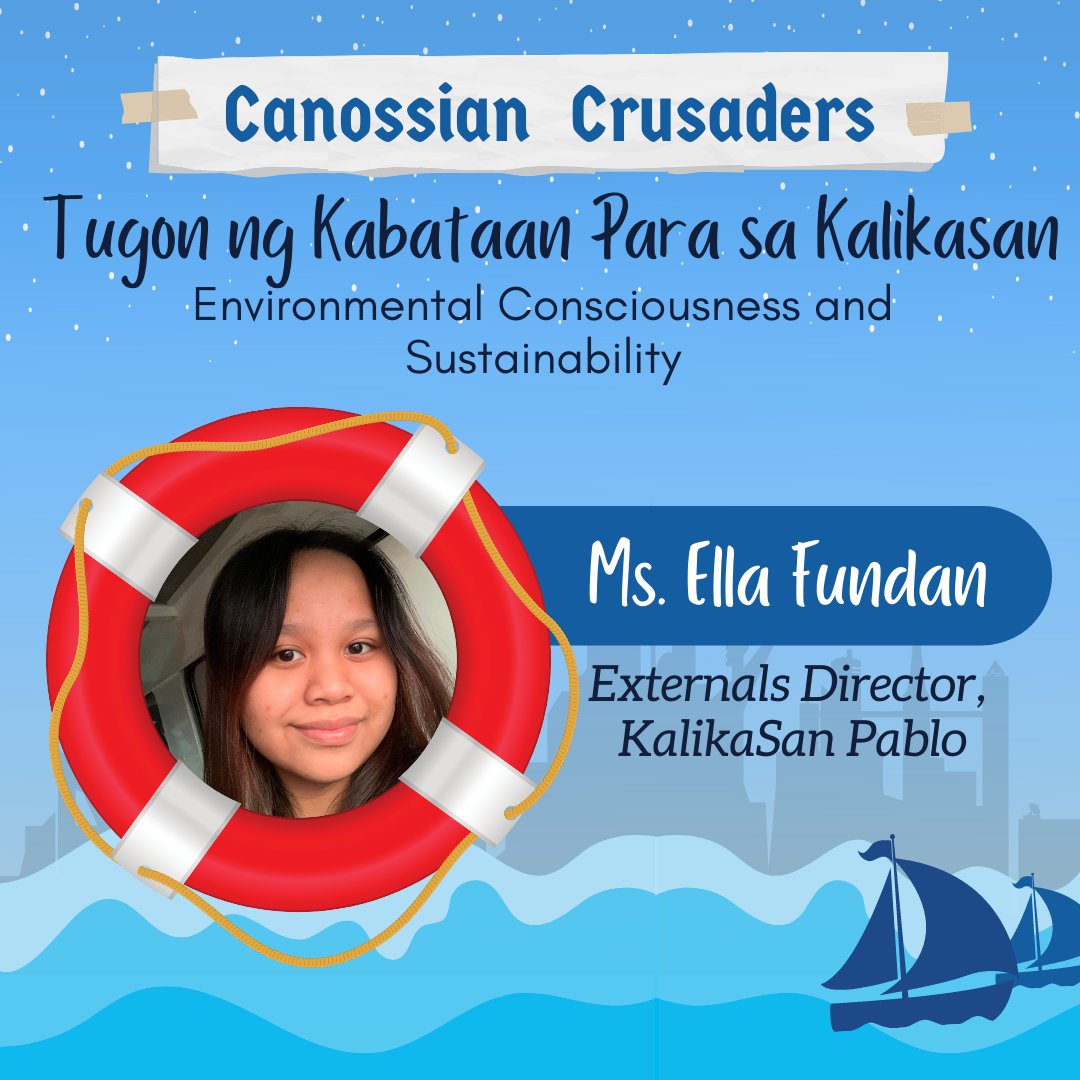 ccschighschool's tweet photo. Crusaders, voyagers of the sea, are you ready to meet your chief captain? ๐
๐ฃ We are delighted to announce the presence of Ms. Nica Ella Fundan on this ship.
#CCSC2022
#serviceinlove https://t.co/Bk6P9LWtbm