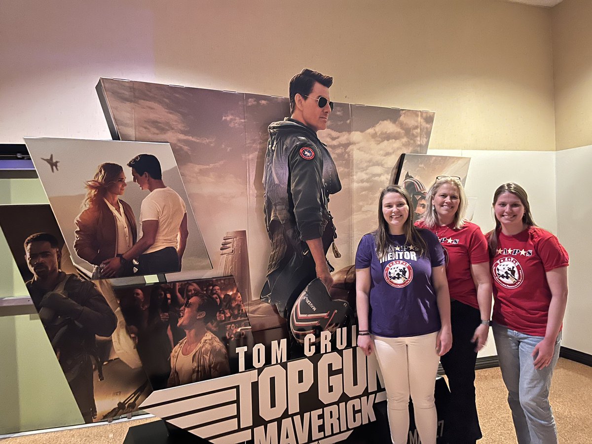TAPSorg's tweet photo. Thanks @AlliedGlobalMkg for letting TAPS families be your wingmen at special screening of @TopGunMovie! 

We loved it all - nostalgic scenes, action scenes &amp; especially the all too true depiction of a fallen hero’s legacy living on thru his family &amp; battle buddies. 
#TopGun https://t.co/3cgr6qkphM