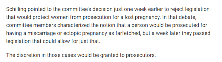CharmHillApiary's tweet photo. @LindaBu27077255 @LOLGOP Louisiana.  Miscarriages and/or ectopic pregnancies can be prosecuted.
https://t.co/adjrr2A0j9 https://t.co/EXEUmdDvoG