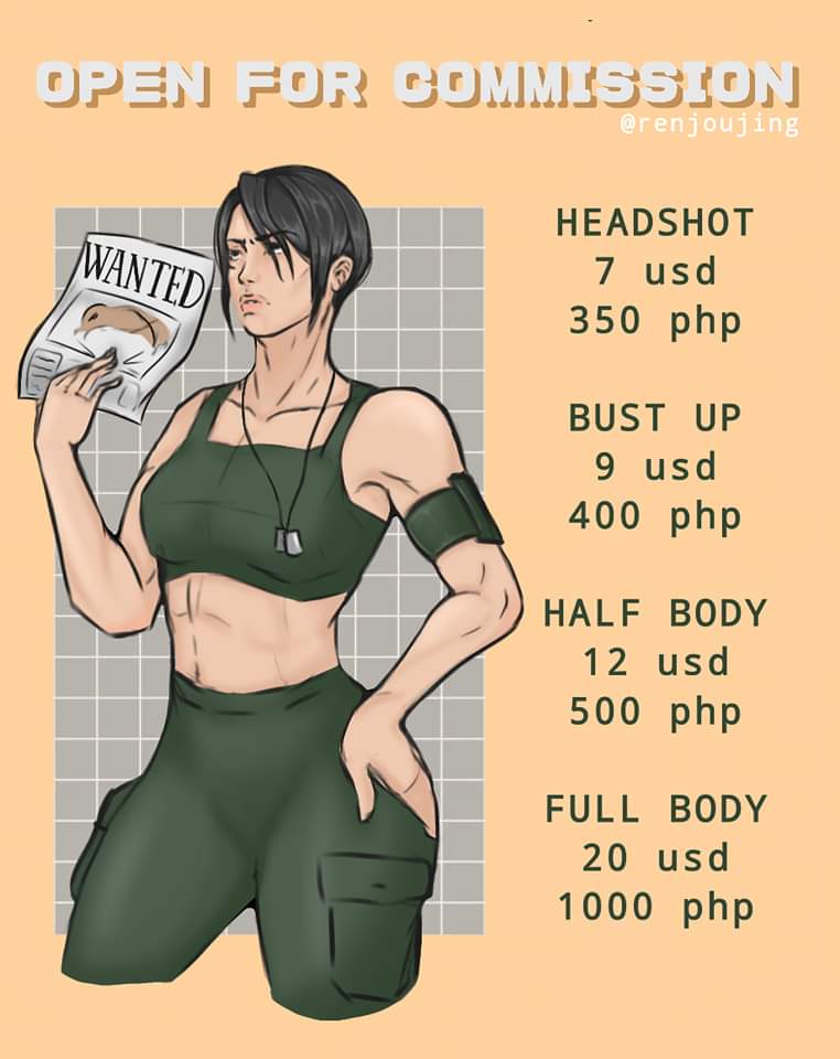 renjoujing's tweet photo. @kiahcore @franzkunnn Hi! Here is my commission sheet https://t.co/lC9w4xJQs1