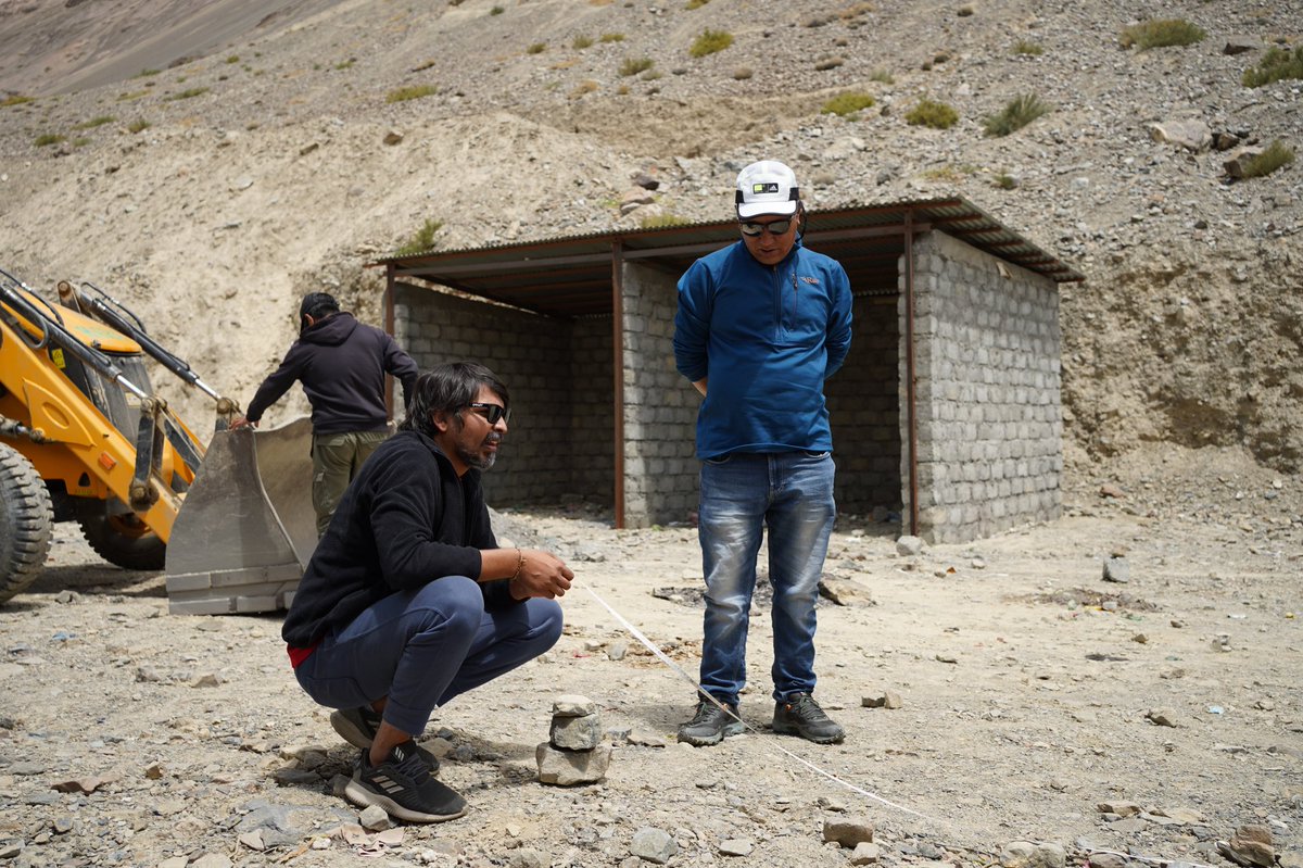 Construction of our new MRF (waste collection center) at Tabo began yesterday 

Looking forward to a successful completion of the project &amp; support from our well wishers 💚

No matter the attitude solid waste management is need of the hour every where ☘️

#healinghimalayas