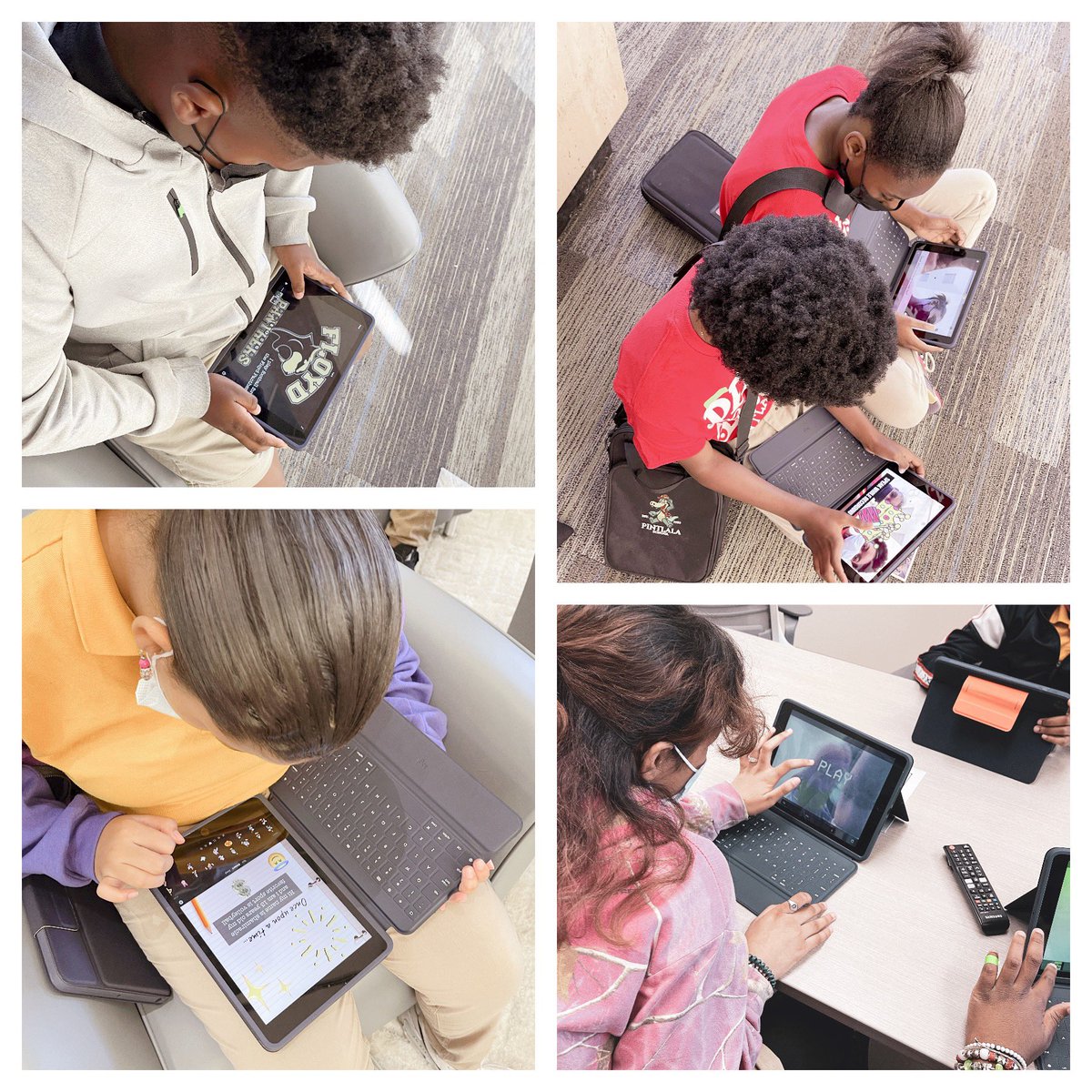 EduCoach_BWade's tweet photo. Had the best time facilitating one of our four Learning Labs at the @MPSAL @_EdFarm Student Fellows field trip today! @emma_at_edfarm planned the most amazing day of learning for these scholars! #EdFarm #studentfellows #cultivatechange #iCode #iCreate #clipsapp https://t.co/1BA3vwH1tf