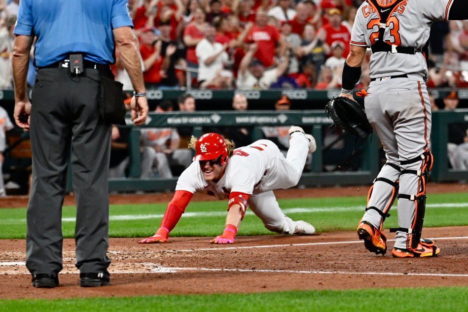Cardinals's tweet photo. 16.6 seconds 💨 https://t.co/QJfFYJYXN1