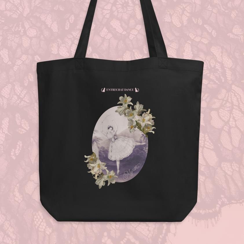 EntrechatDance's tweet photo. New at https://t.co/TxZnNcsPpr styles featuring an 1843 illustration of Adèle Dumilâtre's portrayal of Myrtha, queen of the Wilis from the ballet Giselle. Perfect for class or  commanding perfidious men to dance to the death. It’s all up to you! 👰💀 #TeamMyrtha https://t.co/kEcYmdVPpO