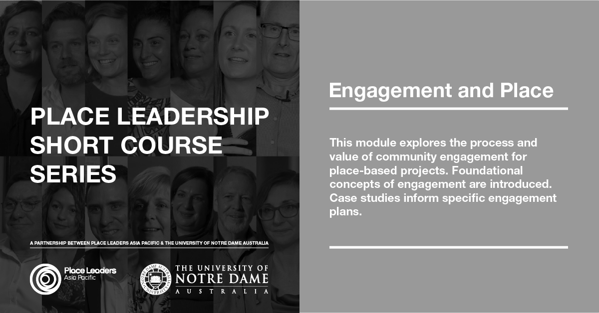 ENGAGEMENT AND PLACE - module 3 in the #placeleadership master-level industry training series starts May 23 and is open for enrollment. To learn more lnkd.in/g9BrjiPq to apply direct lnkd.in/gk9PW5zp #placeleadership #placeengagement #communityengagement
