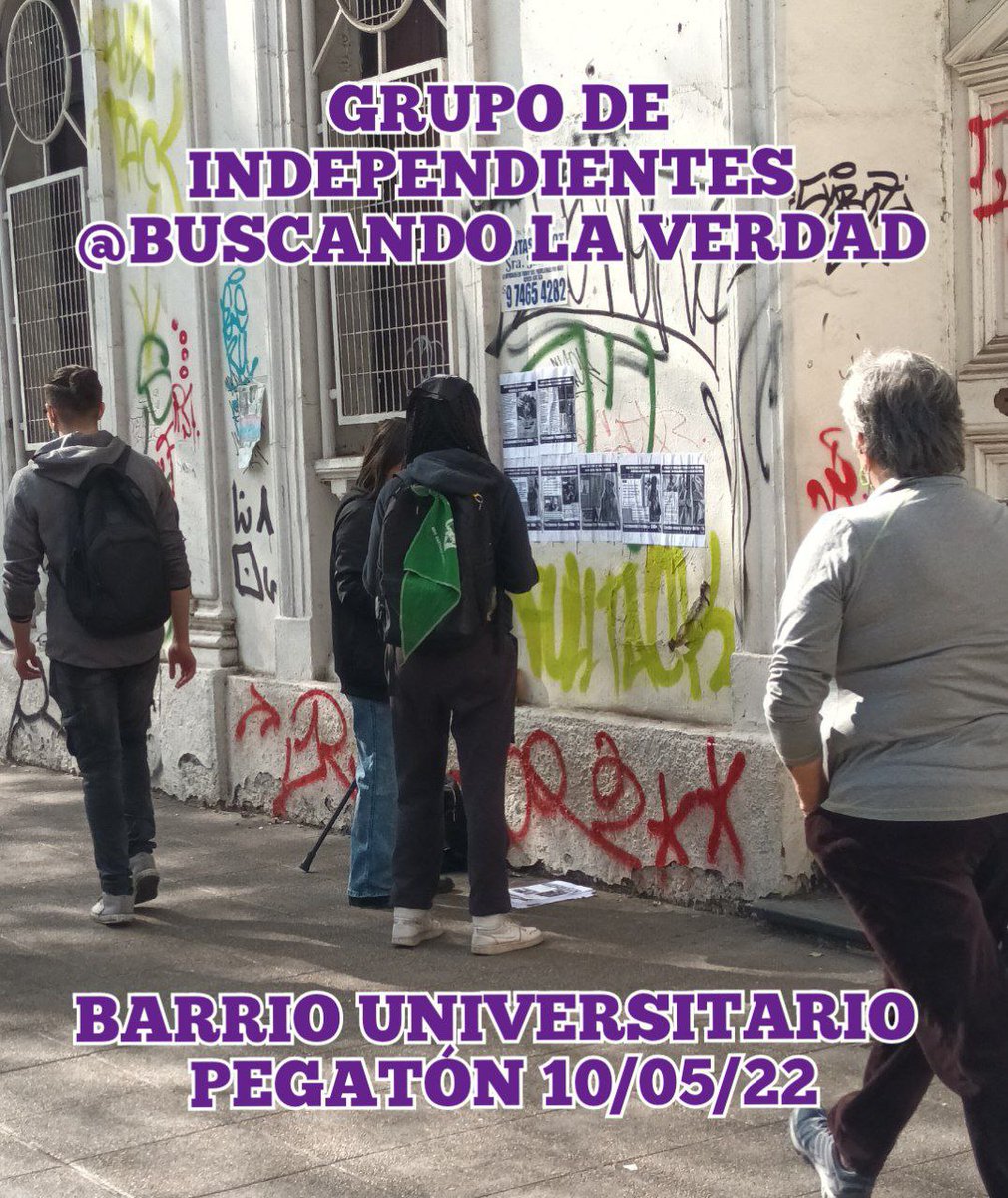 Buscadorlavdad's tweet photo. Martes 12 de Mayo En Barrio Universitario #Pegaton 😎🪒☠💉 #CasosAdversos #Testimonios @tvc_chile https://t.co/I7h5QY1jlp