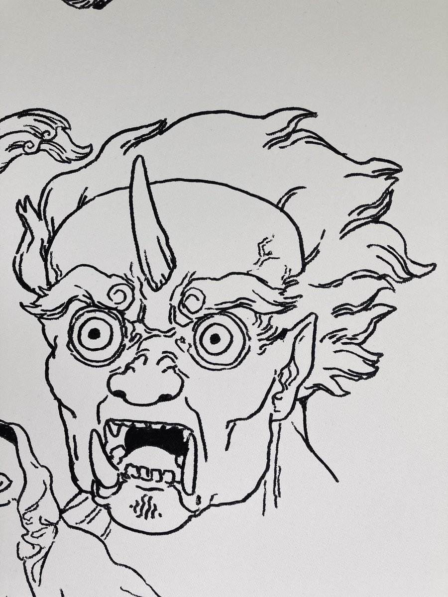 ・最初に描いたの
・狐の駆け落ち
・鬼
・獺 