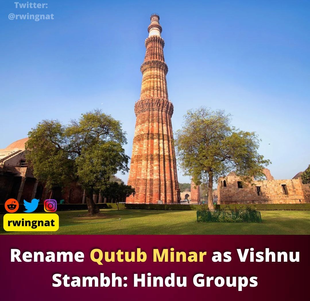 dontt__know's tweet photo. Gyanvapi mosque ❌
Vishwanath Mandir ✅
Taj Mahal  ❌
Tejo Mahalaya Shiva Mandir ✅
Qutub Minar ❌
Vishnu Stambh ✅
Mughals &amp; other !slamic emperors after seeing how finally Hindus r asking back for our real heritage
#QUTUBMINAR #vishnuStambh #TajMahal https://t.co/txLZY2vqB6