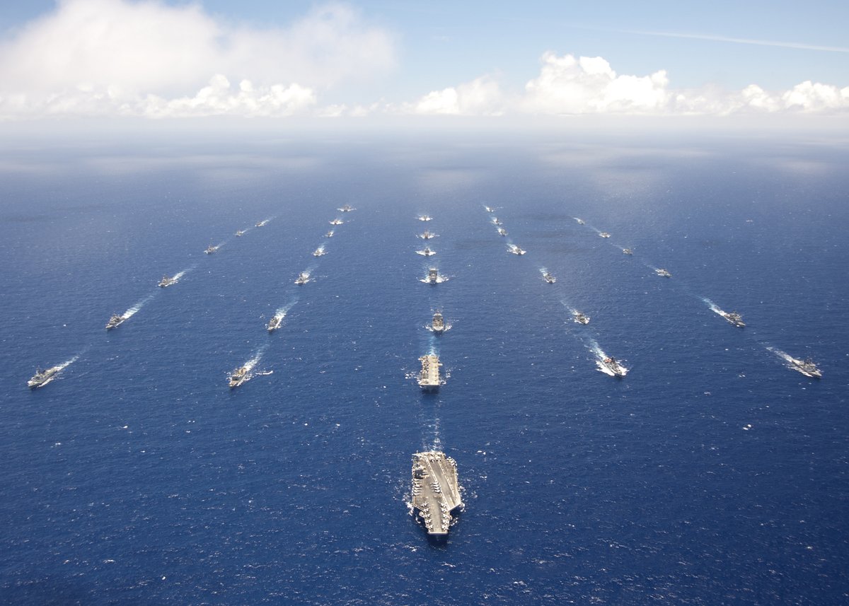 Military_idv_tw's tweet photo. 40國齊聚印太海權大會　中俄被踢出門外！
https://t.co/ZsmiyPxuCf
快報：2022印太國際海事博覽會本週於澳洲雪梨登場，來自40多國700多個國防工業和軍事代表團參加，其中包括海權會議。澳媒報導澳洲海軍此次拒絕邀請中國參與海權會議，同時也撤回對俄國的邀請，中俄兩國都被踢出門外！

圖：US NAVY https://t.co/DBitO0BtKe