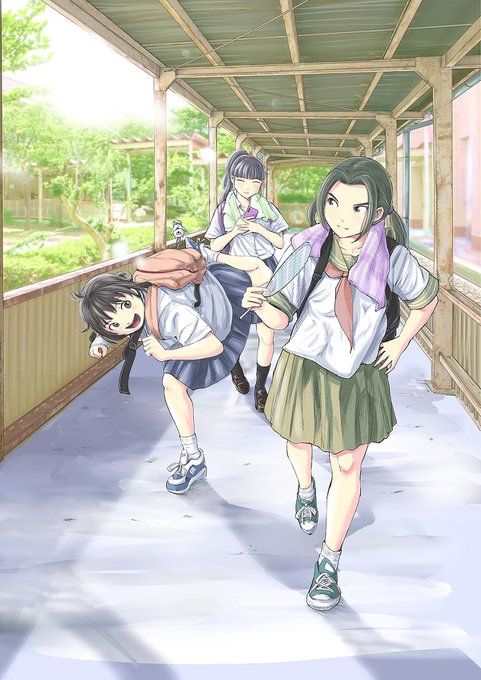 青春のtwitterイラスト作品