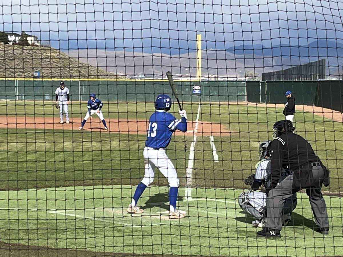 mcqbaseball's tweet photo. Davis &amp; Mac each drive in 2 RBI to go with Snelling’s 7 inning CG w/ 15Ks. Robby sets the new all time large school season strike out record for Nevada (145) besting Estes’ old record of 141! @McQAthletics @rgj @RGJpreps @NorthernNVPreps @NevadaSportsNet @krajewskijim https://t.co/PduSTDiEux
