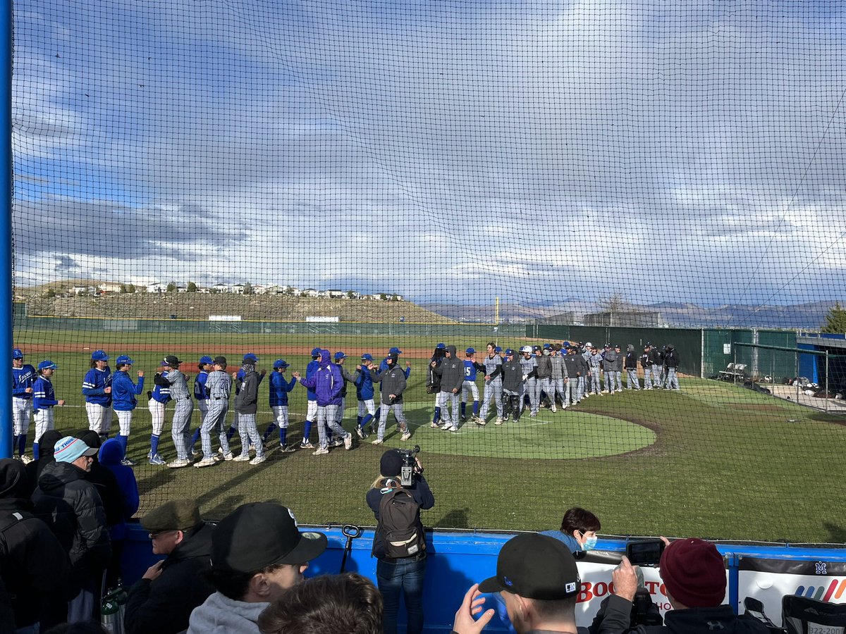 Davis &amp; Mac each drive in 2 RBI to go with Snelling’s 7 inning CG w/ 15Ks. Robby sets the new all time large school season strike out record for Nevada (145) besting Estes’ old record of 141! @McQAthletics <a href="/rgj/">RGJ.com</a> <a href="/RGJpreps/">RGJ preps</a> <a href="/NorthernNVPreps/">Northern Nevada Preps</a> <a href="/NevadaSportsNet/">Nevada Sports Net</a> <a href="/krajewskijim/">Jim Krajewski</a>