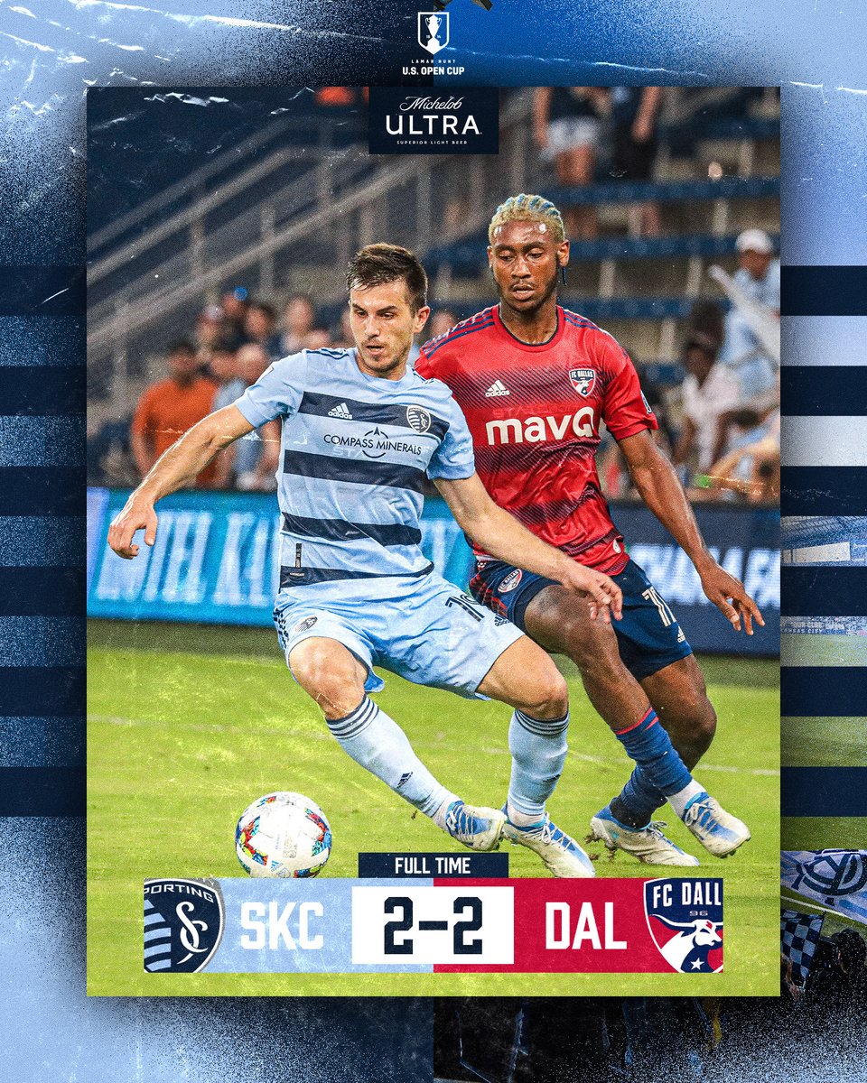 SportingKC's tweet image. WE'RE GOING TO EXTRA TIME AFTER MARINOS' 98' TYING GOAL!

#SKCvDAL | @MichelobULTRA