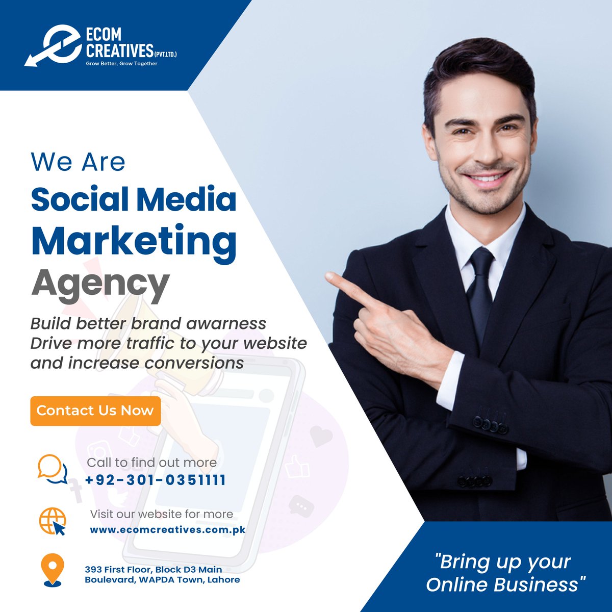 CreativesEcom's tweet photo. We are providing complete Social Media Marketing service at affordable packages. We make your brand more familiar on your social media platforms.
👉Contact us for details!
☎️ +92-301-0351111
🌀 https://t.co/SL9sKIV2Iq
#Socialmediaservice #socialmediaagency https://t.co/qIXdW6QpTw