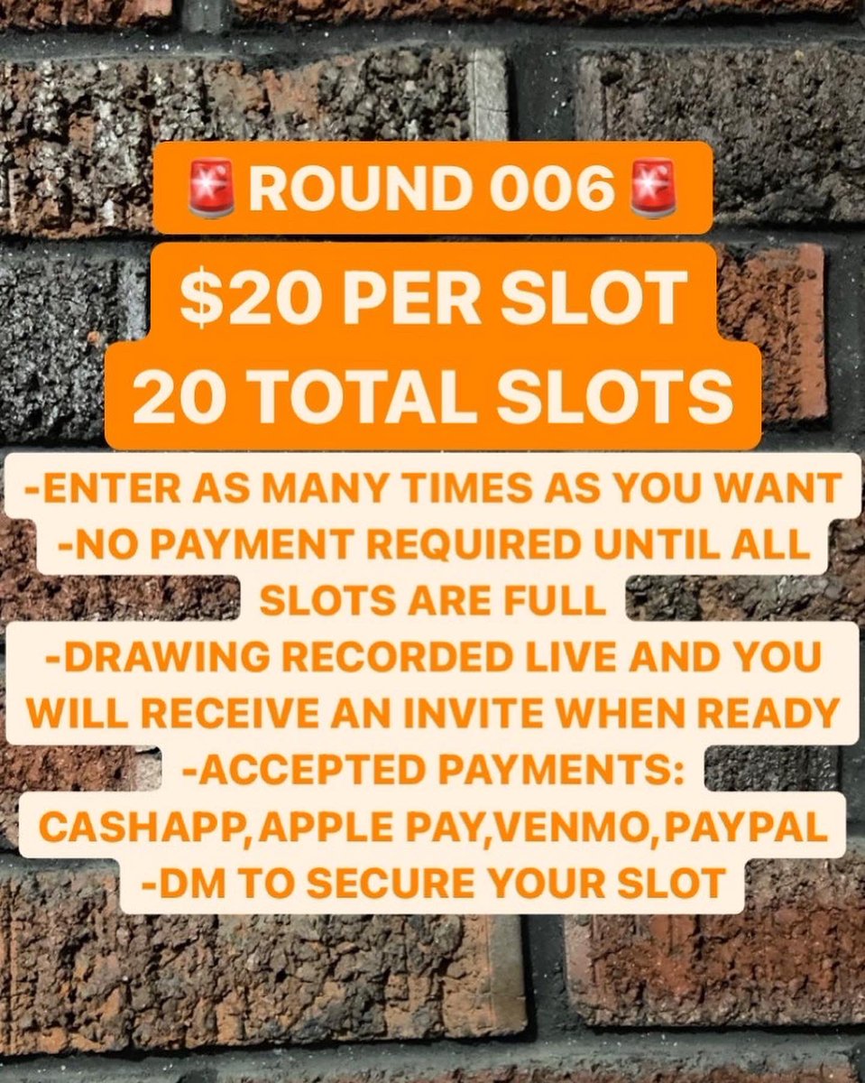 BrickroomKicks's tweet photo. 🚨ROUND 006🚨

Running it back let’s go! 

(15 slots remain at the time of this post)

*dunk low ‘b/w’ is +$75 back to you NOT $50)* https://t.co/Cq15PIyWEK