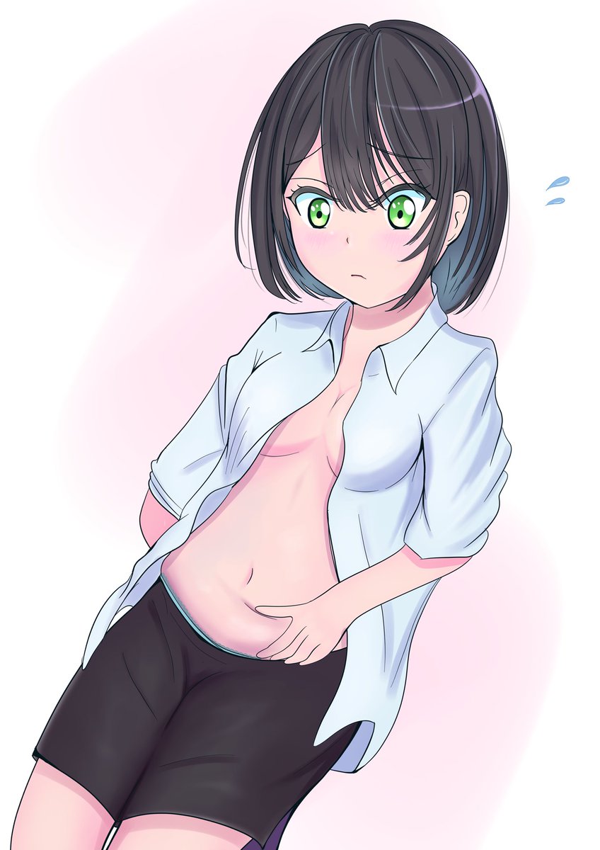 アラサー新卒!同期のお姉さん
「お腹が気になるお年頃」
#オリジナル #オリジナルイラスト 