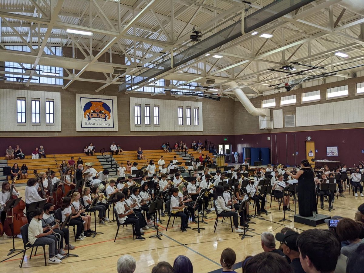 Our amazing band performed on Friday Night! Great job Bobcats! #WeRChilton #RCSDChampions