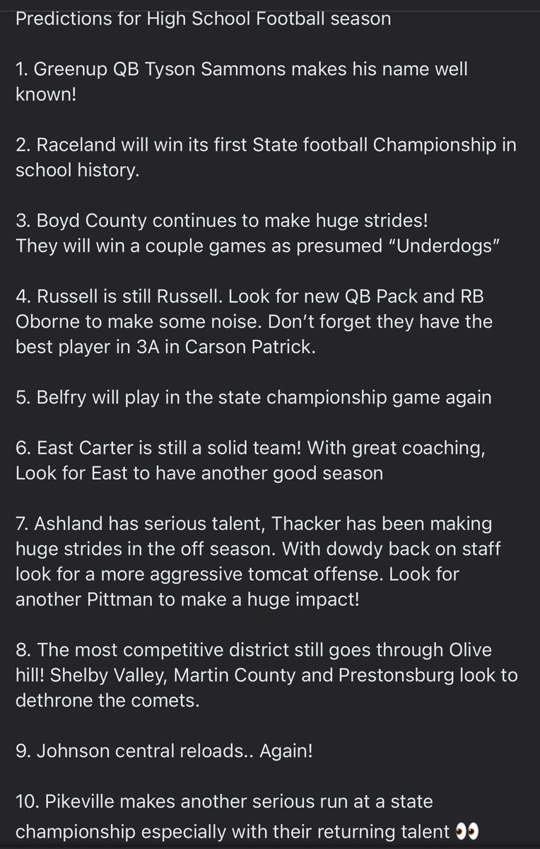 KentuckyHigh's tweet image. You heard it here first 😅