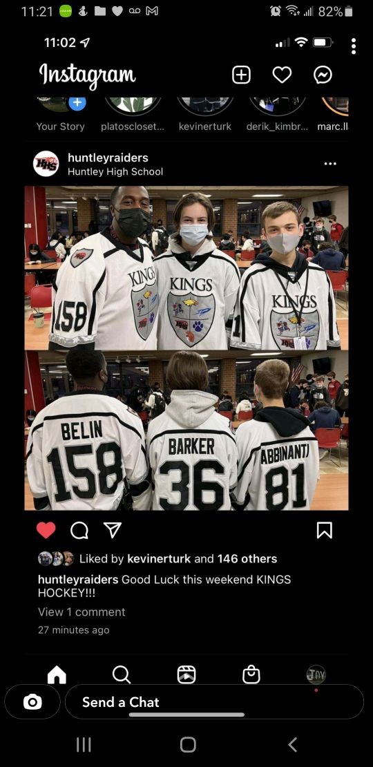 threality's tweet photo. In 2021-2022 my son played his first full year of @KingsHockeyHS High School Hockey! It was a great time for all of us!

#KingsHSHockeyClub
#HSHockey https://t.co/YguZ7ywjiQ