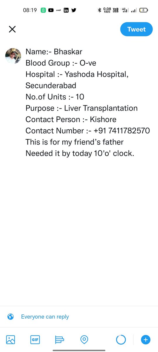 suri9396's tweet image. @hydblooddonors @swachhhyd @BloodDonorWorld @BloodDonorsIn @BloodAid @Bloodhelpline @WeAreHyderabad @Bloodpointorg @HiHyderabad @ntrtrust 
#bloodhelp