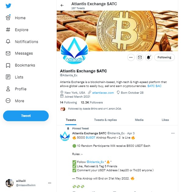 misswillwinn's tweet photo. @Atlantis_Ex Follow @Atlantis_Ex ,
@Nandagibran3 @bibahnuha1 @AangHea
@BaKarwin25 @RosianahLedy @TarRossy1
@priyanto_28 @dabelabon @herian28 @RidoHunter

0x6754b60A6cFf97b837Cb3be73396BF7493C1A8EF https://t.co/xUlNtiwOHk