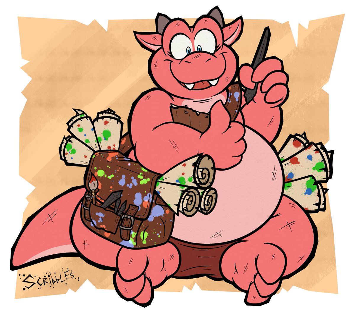 ClutchKoboldz's tweet photo. Scribbles, our art Kobold, has been hard at work getting the Kobold Parents drawn out, here's a few! #Koboldfren #Yipyap #ClutchAKoboldStory https://t.co/2ISEObj4KW