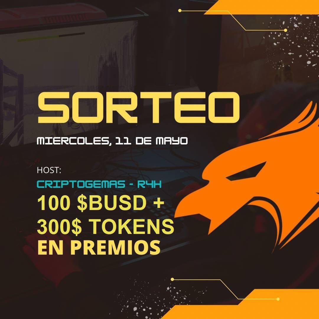 CriptoGemas_R4H's tweet photo. 🔥 NUEVO SORTEO de 400$🔥

👉🏻 Para participar:

1⃣ Like y RT de este tweet ✅
2⃣ Unirte al Telegram: https://t.co/ppx96Vdu0K ✅
3⃣ Menciona a 3 amigos ✅
4️⃣ Unirte al Telegram: https://t.co/W9m42fICka ✅

¡Mucha suerte! 🥳 https://t.co/p5A72Dlzhl