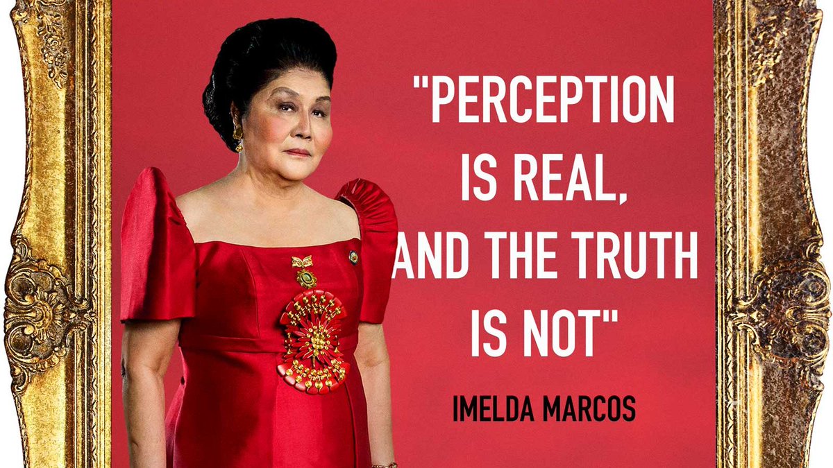 ltung23's tweet photo. Don't concede like Hillary, @lenirobredo! Sincerely, concerned Taiwanese American living in Singapore. #Halalan2022 To quote Imelda Marcos, "Perception is real, truth is not" ...

Please watch @lgreen66 docu "The Kingmaker"!!! https://t.co/9X5LXgPtUL