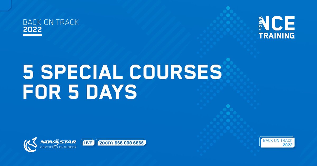 novastartech's tweet photo. BREAKING NEWS - NCE Training is Back On Track! 
5 Days Online Course for Free!! (16 May - 20 May)🎉 
Check more info from the post! 👇
Join us on time by ZOOM ID: 666 008 6666 #nce #novastartech #novastartraining #techtraining #freetraining #freecourse #ledsystems #certificate https://t.co/Pa3KNQ00A9