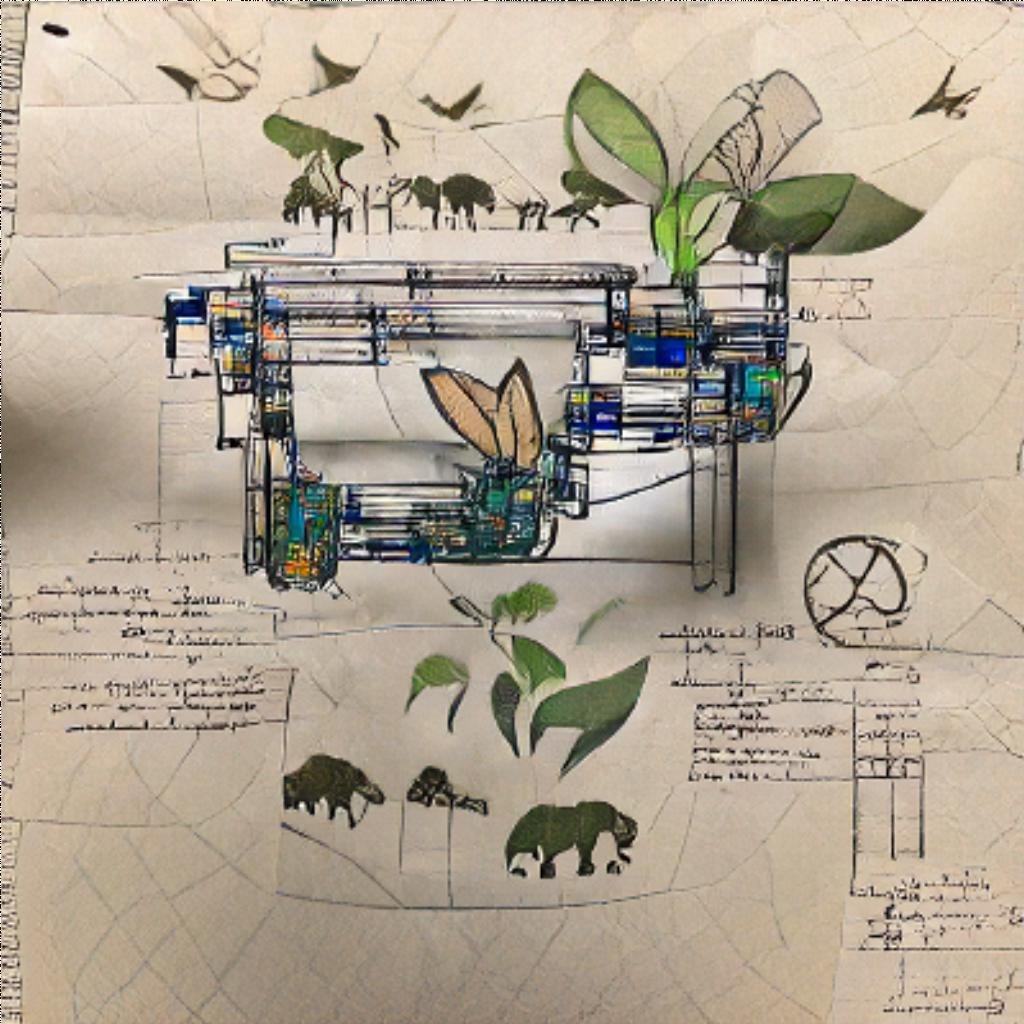 testes_twit's tweet photo. this time i tasked the computer with developing a machine to prevent biodiversity loss. Here is the blueprint for all you makers out there...
#ai #aiart #climatechange #technolovers #prosepainter #climatecrisis #technophilia #generativeart #techsolutions #biodiversity https://t.co/IaDhwv4BRC