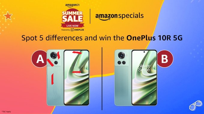 muskabb3's tweet photo. @amazonIN #OnePlus10ROnAmazon https://t.co/4AtDWyhcGr