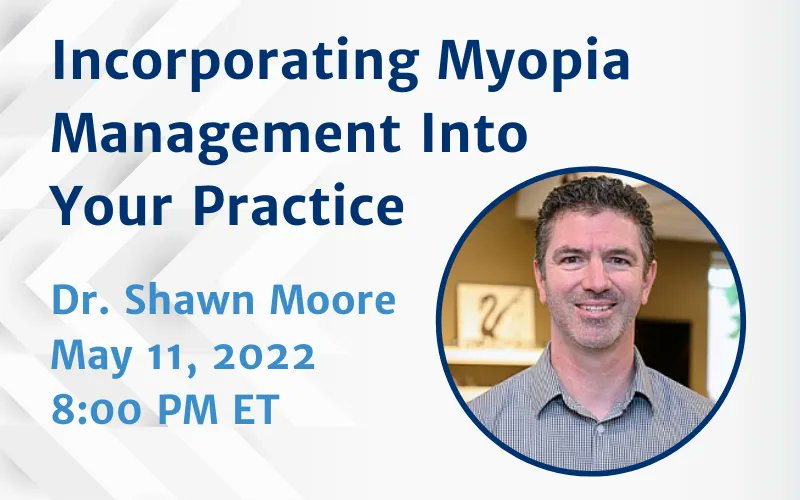 INNOVAmed's tweet photo. Last Chance to join Dr. Shawn Moore as he shares his experience incorporating myopia management in his own practice. Save your spot today: https://t.co/rYDckVJqNl https://t.co/AbLC4GrpT5
