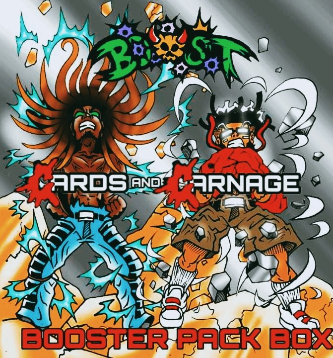 chadthebaker's tweet photo. Cards And Carnage 
OFFICIAL BOOSTER PACK BOX is OUT NOW 
On the game crafter !

https://t.co/ZYKoHNJ38B https://t.co/GsYuBIF6t4