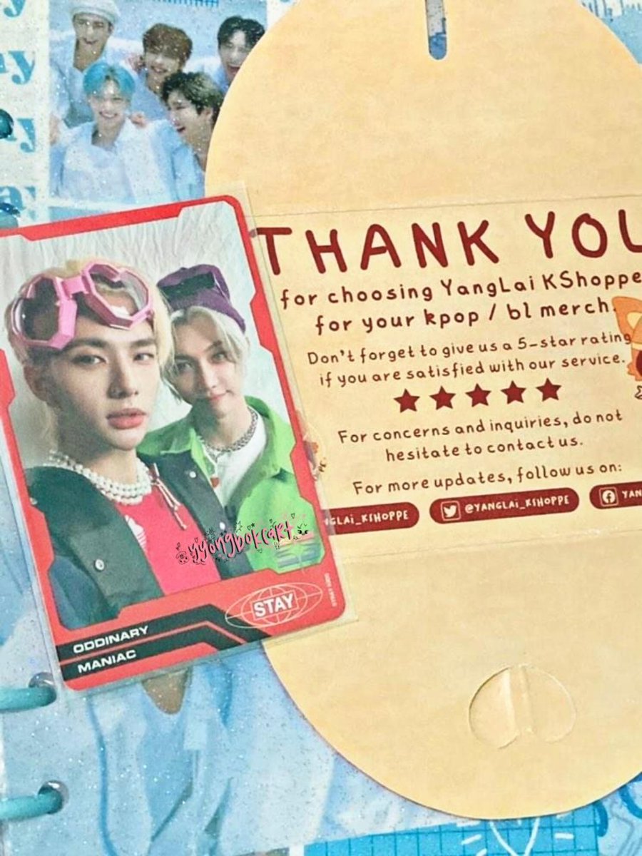 yyongbokcart's tweet photo. 🛒 hyunlix odd unit pc
💌 @yanglai_kshoppe
˚♡ ⋆｡˚ #chihappymails ˚ ｡⋆ ♡˚     

hyunlix oddinary unit pc is finally home ^^ super luv the packaging and the freebie, mas kinilig pa ata ako don >< thank u sm <33 https://t.co/l8o5wAgUul