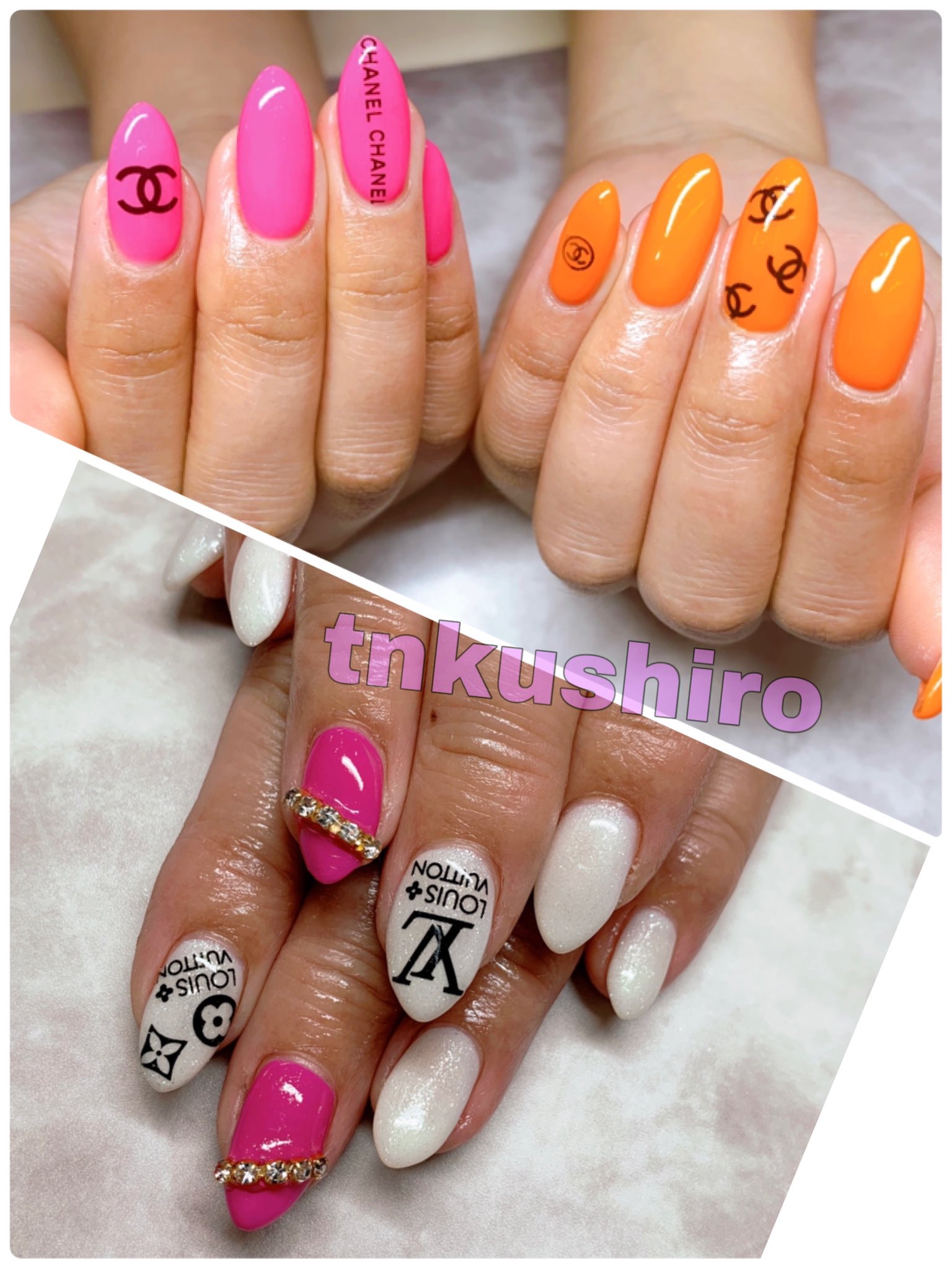 ティーエヌ釧路店 お持ち込みシールでのブランドネイル ティーエヌ釧路店 釧路ネイルサロン 釧路ジェルネイル ディプロヘアーズ T Co S0sgtsl16x Twitter