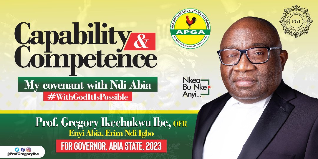 ProfGregoryIbe's tweet photo. Glad I can now yield Capacity, Capability and Competence to the Sacred Call of Governance in Abia state the way I have done in the private sector for many years. My records with Skill G Nig. Ltd, Inno8 and Gregory University Uturu attest to this narrative.
#YesitsPossible https://t.co/E24lN2kjDR
