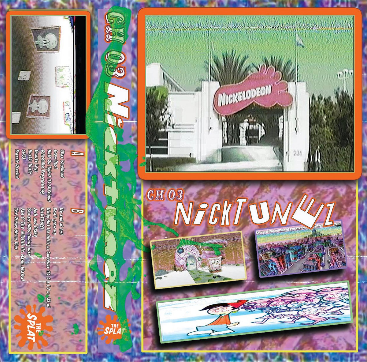 ch03glitch's tweet photo. New cassette from CH 03 available now on Splat Records "NickTUNEZ" album from 2021 makes its way to physical. More cassettes from CH 03 coming soon!

https://t.co/xvIm6Chbrq https://t.co/ewKWf40qyF