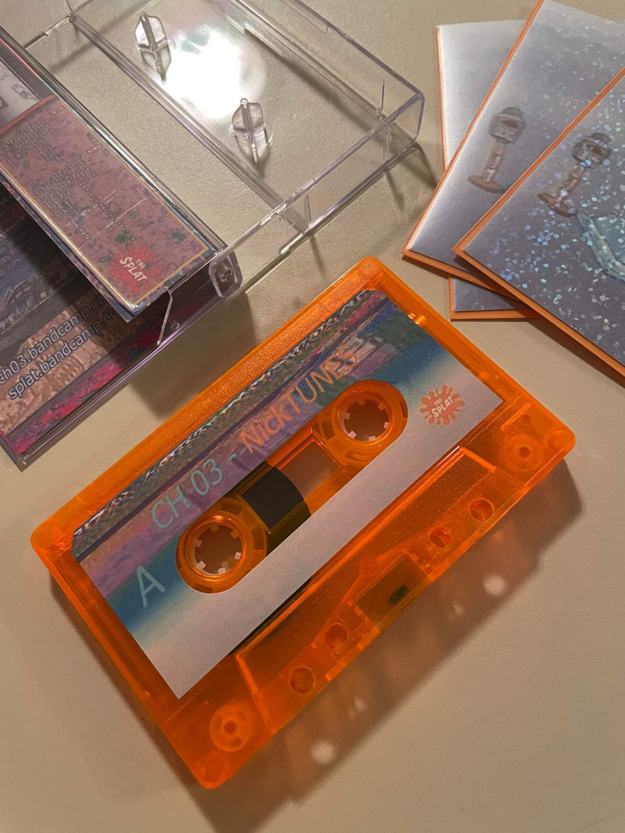 ch03glitch's tweet photo. New cassette from CH 03 available now on Splat Records "NickTUNEZ" album from 2021 makes its way to physical. More cassettes from CH 03 coming soon!

https://t.co/xvIm6Chbrq https://t.co/ewKWf40qyF